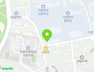 경상남도 거창군 거창읍 죽전2길 66 (대성네오빌1차) 지도