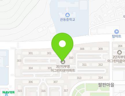 경상남도 김해시 덕정로 68 (관동동, 팔판마을부영이그린타운3차아파트) 지도