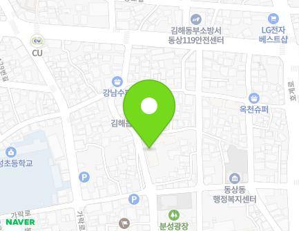 경상남도 김해시 분성로335번길 38 (동상동, 광남아파트) 지도