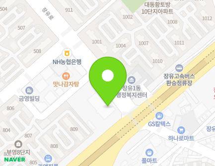 경상남도 김해시 장유로 270 (부곡동, 국민은행) 지도