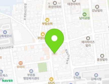 경상남도 김해시 김해대로2385번길 26 (부원동, 청구타운) 지도