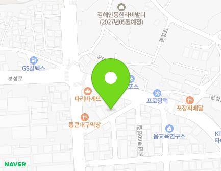 경상남도 김해시 삼안로66번길 7 (안동) 지도