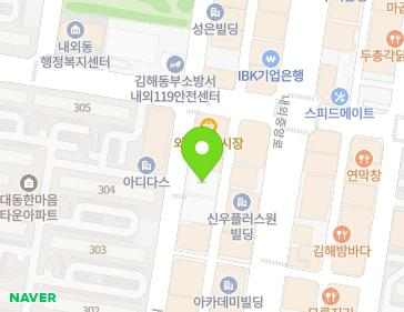 경상남도 김해시 함박로101번길 20 (외동) 지도