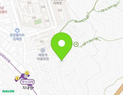 경상남도 김해시 김해대로2725번길 8-7 (지내동) 지도