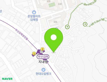 경상남도 김해시 김해대로 2721 (지내동, 명보그린빌라) 지도