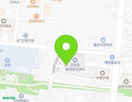 경상남도 김해시 진영읍 여래로20번길 17-21 (대방맨션) 지도