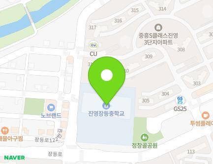 경상남도 김해시 진영읍 장등로 120 (진영장등초중학교) 지도