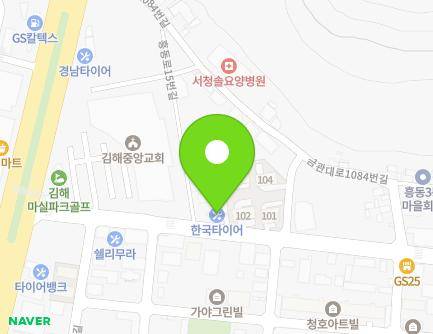 경상남도 김해시 흥동로 17 (풍유동) 지도