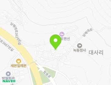 경상남도 남해군 고현면 남해대로 3622-23 지도