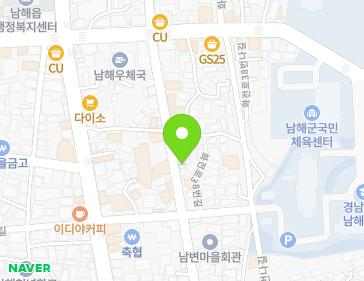 경상남도 남해군 남해읍 화전로38번길 24-1 (삼천리자전거남해대리점) 지도