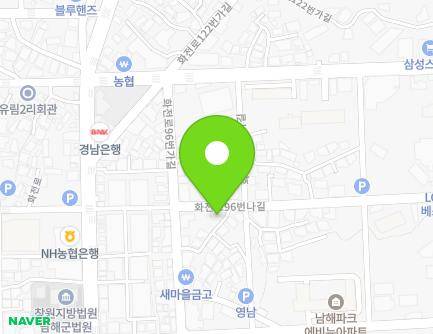 경상남도 남해군 남해읍 화전로96번나길 4 (경남천막공사) 지도