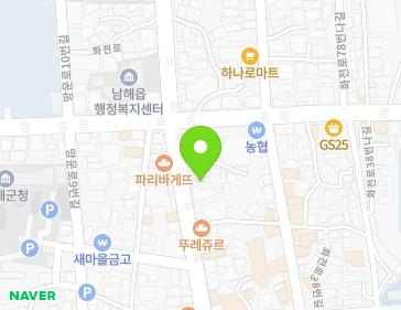 경상남도 남해군 남해읍 화전로 72-2 (SKTelecom) 지도