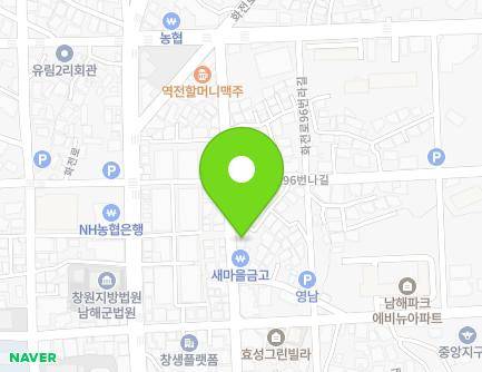 경상남도 남해군 남해읍 화전로96번가길 8 (천도교남해중앙교당) 지도