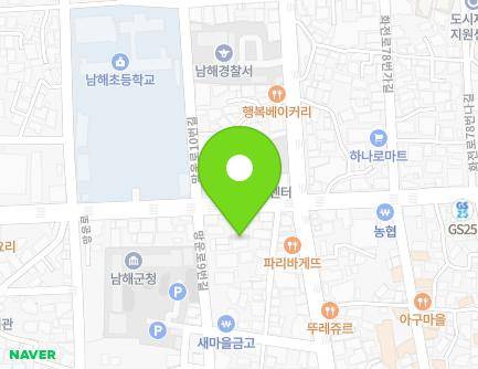 경상남도 남해군 남해읍 망운로 3-1 (현대테마찜질사우나) 지도