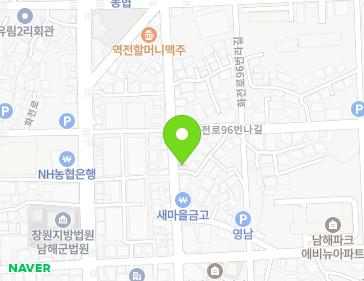 경상남도 남해군 남해읍 화전로96번가길 10 지도