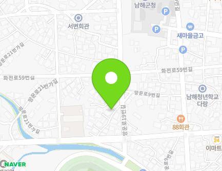경상남도 남해군 남해읍 망운로19번길 50-16 지도