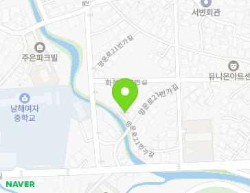 경상남도 남해군 남해읍 망운로21번가길 14-12 지도
