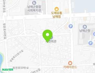 경상남도 남해군 남해읍 망운로19번길 34-34 지도