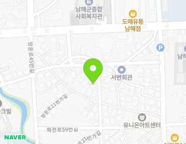경상남도 남해군 남해읍 망운로21번가길 6 지도