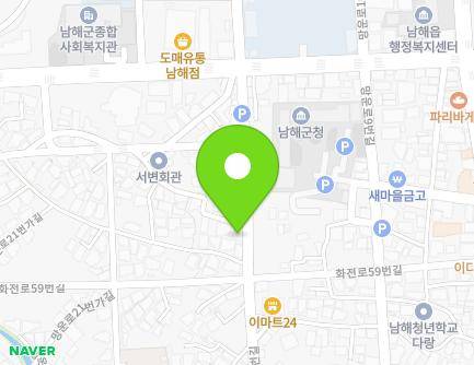 경상남도 남해군 남해읍 망운로19번길 30 (나무) 지도