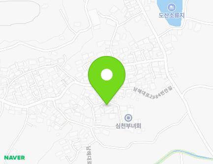 경상남도 남해군 남해읍 남해대로2984번안길 18-4 지도
