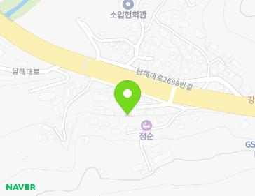 경상남도 남해군 남해읍 남해대로 2695-15 지도