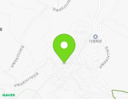 경상남도 남해군 이동면 남해대로2477번안길 14-10 지도