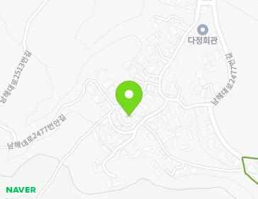 경상남도 남해군 이동면 남해대로2477번안길 14-7 지도