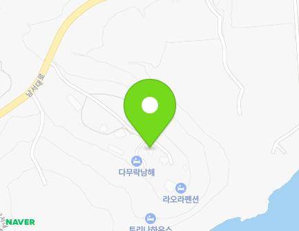경상남도 남해군 이동면 남서대로 375-19 (통나무펜션) 지도