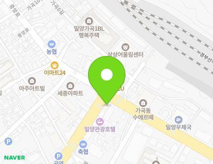 경상남도 밀양시 가곡7길 3 (가곡동) 지도