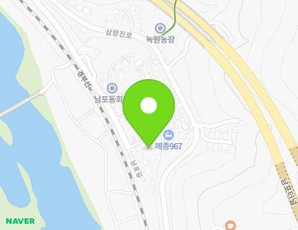 경상남도 밀양시 남포길 44 (남포동) 지도
