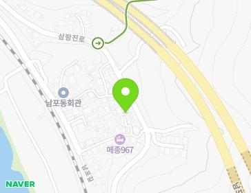 경상남도 밀양시 남포길 47-4 (남포동) 지도