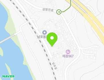 경상남도 밀양시 남포길 35 (남포동) 지도