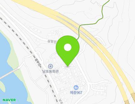 경상남도 밀양시 남포길 31-13 (남포동) 지도