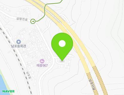 경상남도 밀양시 삼랑진로 1578-3 (남포동) 지도