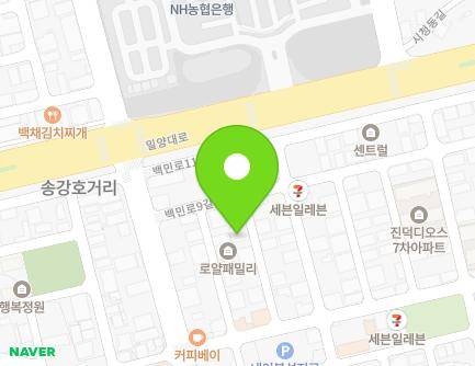경상남도 밀양시 백민로8길 9-19 (내이동, 가야빌리지) 지도