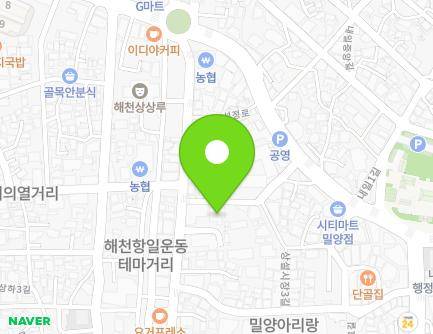 경상남도 밀양시 석정로 46-7 (내일동, 한국지역복지연구원) 지도