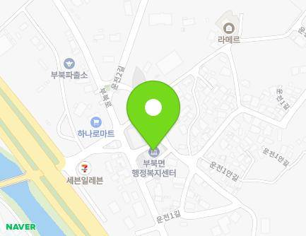 경상남도 밀양시 부북면 부북로 28 (부북면행정복지센터) 지도