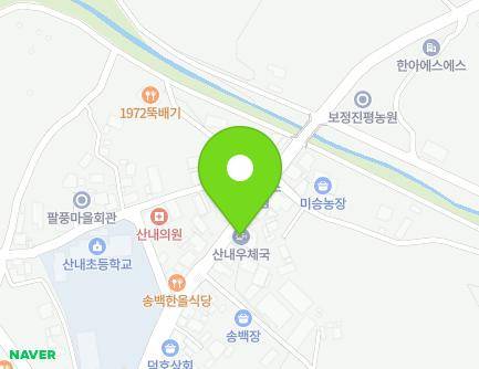 경상남도 밀양시 산내면 산내로 352 (밀양산내우체국) 지도