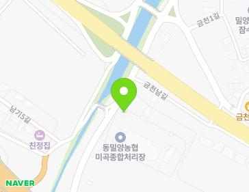 경상남도 밀양시 산외면 금천남길 2-5 지도
