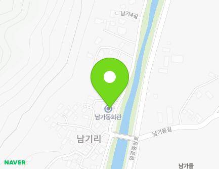 경상남도 밀양시 산외면 남기4길 65-1 (남가동마을회관) 지도