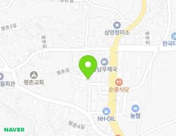 경상남도 밀양시 상남면 평촌중앙로 38-10 지도