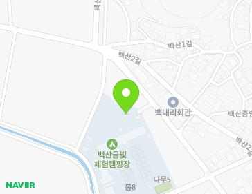 경상남도 밀양시 하남읍 백산로 280 지도