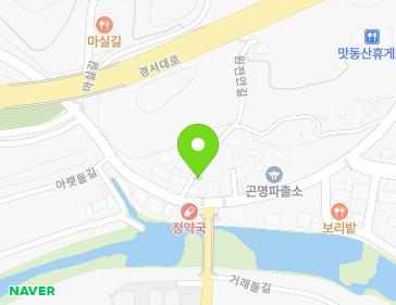 경상남도 사천시 곤명면 곤명1로 99 (삼거리식당) 지도