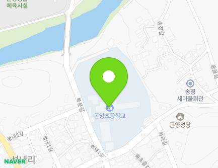 경상남도 사천시 곤양면 성내로 25 (곤양초등학교) 지도