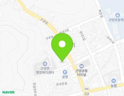 경상남도 사천시 곤양면 성내공원길 8 (곤양파출소) 지도