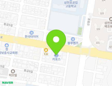 경상남도 사천시 남일로 68 (동금동, GM대우) 지도