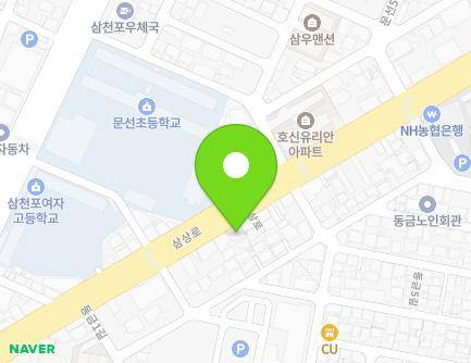 경상남도 사천시 삼상로 34 (동금동, 한호수산) 지도