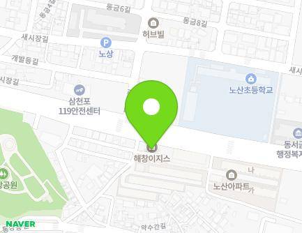 경상남도 사천시 동금로 64 (동금동, 해창이지스) 지도