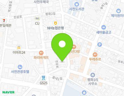 경상남도 사천시 사천읍 읍내1길 37 (행복한요양병원) 지도